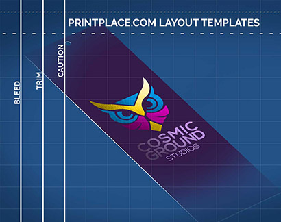 Foil Bookmarks Layout Templates